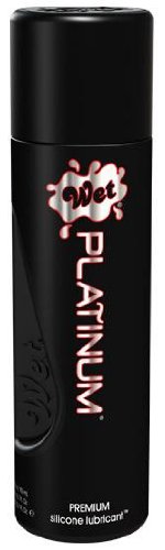 USA Wholesaler- 26213867-Wet Platinum Premium Silicone Based Personal Lubricant - 31 Oz Bottle