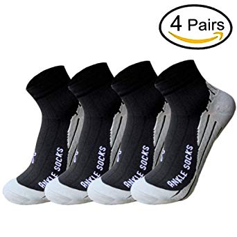 Sport Plantar Fasciitis Compression Socks Arch Support Ankle Socks - Best For Running, Athletic, and Travel