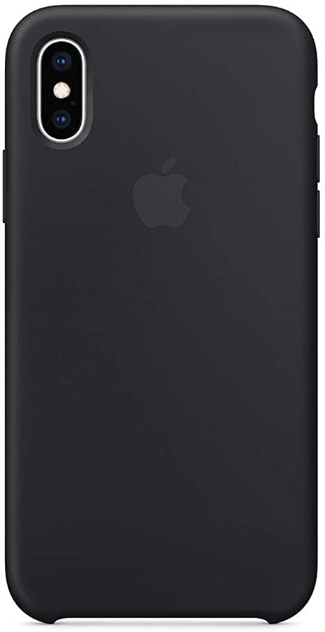 Maycase Compatible for iPhone Xs MAX Case, Liquid Silicone Case Compatible with iPhone Xs MAX 6.5 inch (Black)