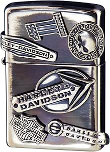 Zippo 2018 New Model Harley Davidson Japan Limited Used Feeling Finish HDP-63