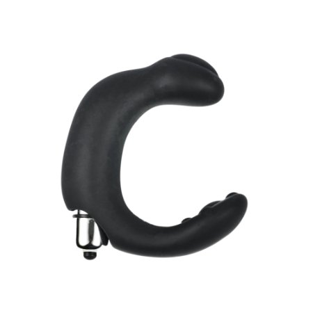Lavani Powerful Silicone Vibrating Prostate Massager - Anal Sex Toy for Men - Wireless (Black)