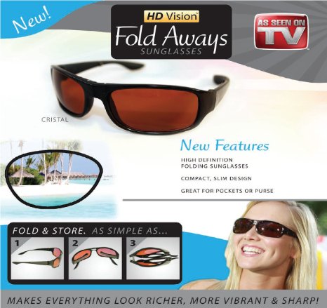 Hd Vision Fold Aways Sunglasses