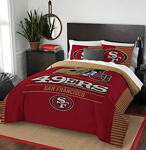 Northwest NFL San Francisco 49ers Draft Full/Queen Bedding Comforter Set