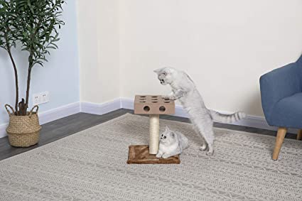 Go Pet Club IQ Busy Box Cat Tree