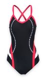 ReliBeauty Womens Adjustable Strap Cross Back One Piece Swimsuits