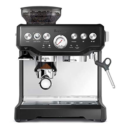 Breville BES870BSXL The Barista Express Coffee Machine, Black Sesame