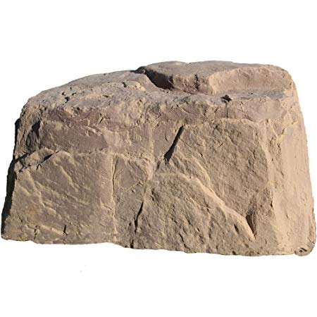 Faux Rock Cover Oblong Sandstone