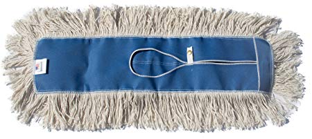 Nine Forty Industrial Strength Ultimate Cotton Floor Dust Mop Refill | Commercial Cleaner Mop Head Replacement (1 Pack, 48" Wide X 5")