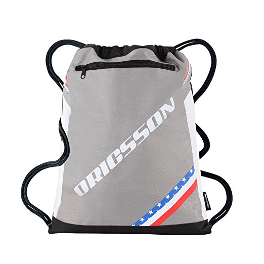ORICSSON Sports Outdoor Travel Sack Pack Drawstring Bag Gymsack Cinch Bag for Men and Women