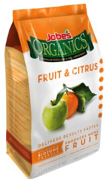 Jobes 09226 Organic Fruit and Citrus Granular Fertilizer 4-Pound Bag