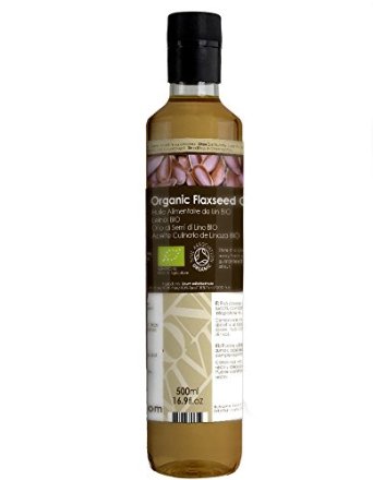 Flaxseed, Virgin Certified Organic Food Oil (500ml)