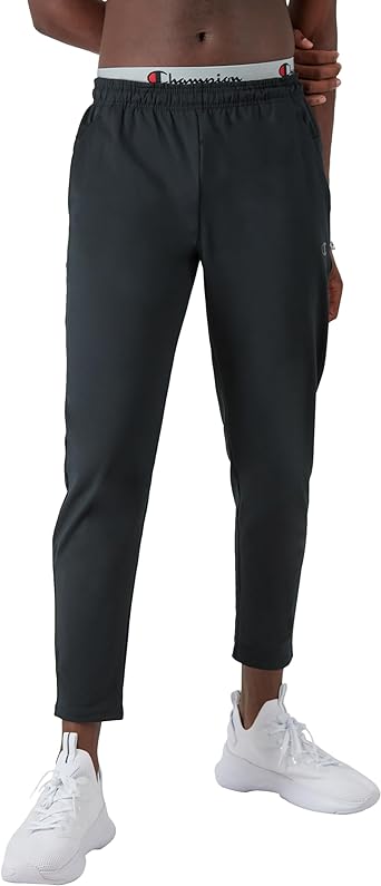 Champion Men's Pants, Weekender, Moisture Wicking Athletic Pants for Men, Anti Odor Pants, 29"