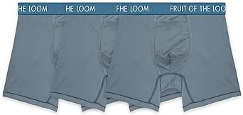 Fruit of the Loom Men's Getaway Boxer Briefs, Lightweight Breathable Fabric, Quick Dry & Odor Control