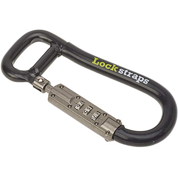 Keeper 46801 Lockstrap Locking Combination Carabiner
