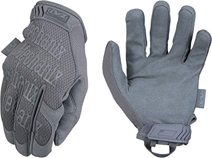 Mechanix Wear - Original Wolf Grey Tactical Gloves (Large, Grey)