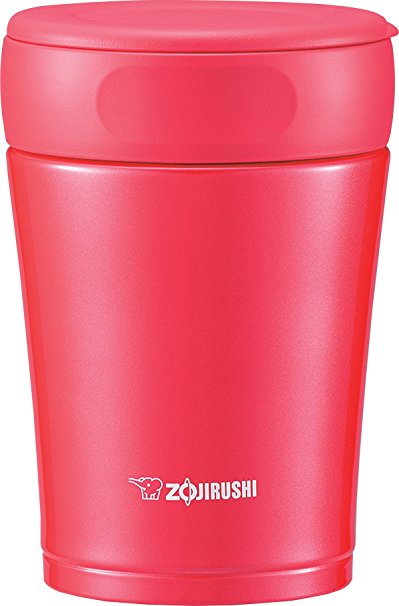 Zojirushi Stainless Steel Food Jar, Cherry Red