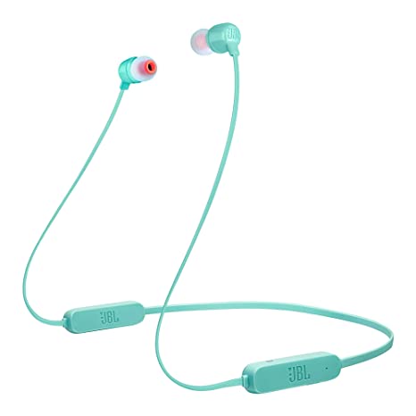 JBL Tune 165BT in-Ear Wireless Headphones with Dual Equalizer, 8-Hour Battery Life and Quick Charging (Teal)