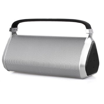 Portable Speakers Origem Ultra-Portable Wireless Stereo Surround Sound Subwoofer DSP Bluetooth Speaker with Grab-and-Go Handle and High Definition Sound with Built-in Microphone