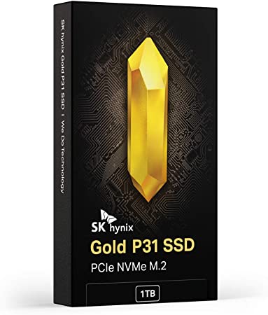 SK hynix Gold P31 1TB PCIe NVMe Gen3 M.2 2280 Internal SSD - up to 3500MB/s