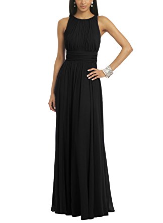 Ssyiz Custom Women's Elegant Pleated Chiffon Floor Length Evening Party Dress…