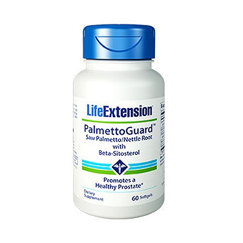 Life Extension Saw Palmetto Nettle Root with Beta-Sitosterol Softgels, 60 Count