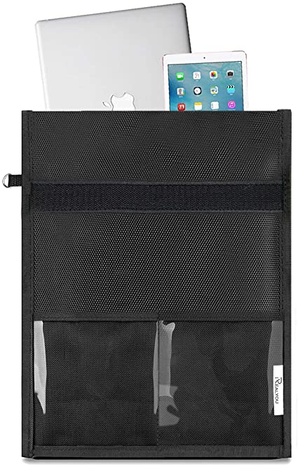 EMF Protection Faraday Bag，Signal Blocking Bag for Electronic Equipment- Shield Your Phone,Ipad Pro,Small Electronics from Hacking, Tracking, and EMP Destruction