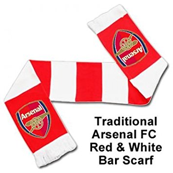 Arsenal FC - Official Crest Bar Scarf