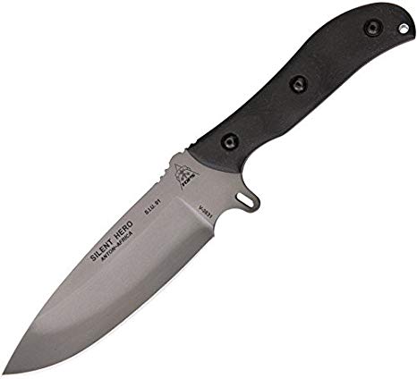 Tops Knives Silent Hero Smooth Handle Knife