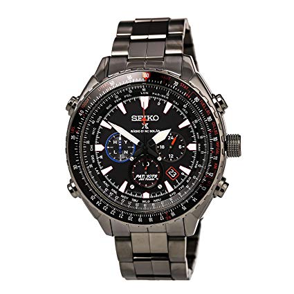 Seiko Men's Prospex Radio Synch Solar Patriots Jet Team Limited Edition