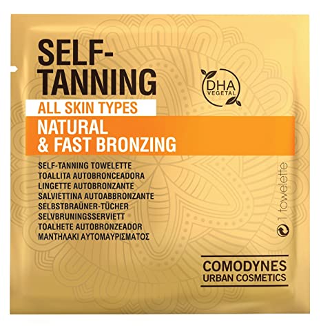 24 pack -COMODYNES Self-Tanner Towels