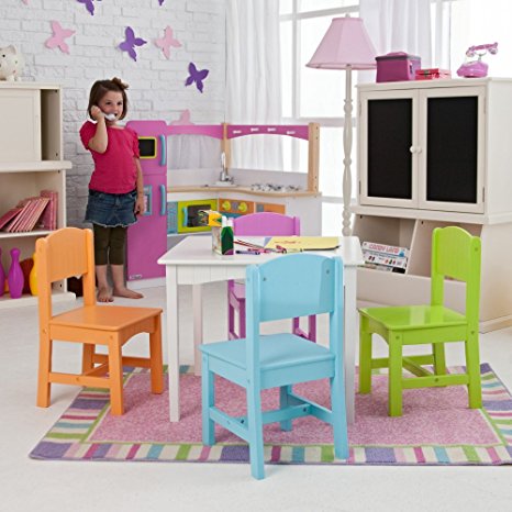 KidKraft Nantucket Big N Bright Table and Chair Set - 26124