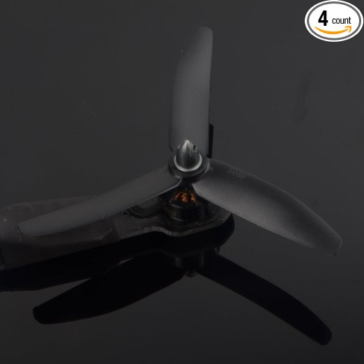 Tri-Blades 5040 Propeller (4 Sets, 8CW, 8CCW) 5 Inch 3 Blades 5040x3 Indestructible Durable Powerful Balanced Light Props for Drone By XSOUL
