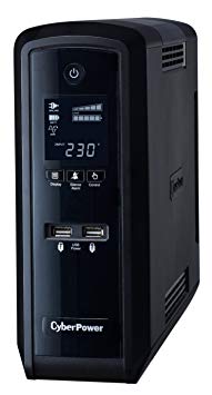 CyberPower CP1300EPFCLCD Backup UPS PFC Pure Sinewave 1300VA/1500VA - non UK version, EU connectors only