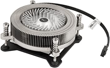 CPU Cooler 1U Low Profile CPU Cooling Fan Full Copper & Aluminum Structure 60 mm PWM Fan & 4-Pin Connector, Slim 27mm Height Saves Internal Space 13dBA Silent Noise Level High End 2 Ball Bearing