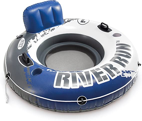 Rueda hinchable INTEX river run 135 cm diámetro - azul