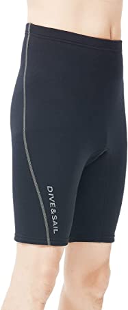Wetsuit Shorts Pants Men Women 1.5mm Neoprene Shorts for Swimming Surfing Snorkeling Diving