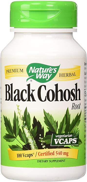 Nature's Way Black Cohosh Root, 540 mg, 100 Vcaps