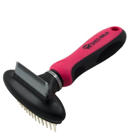 Shed Ninja 2 In 1 Shedding Brush for Dogs and Cats