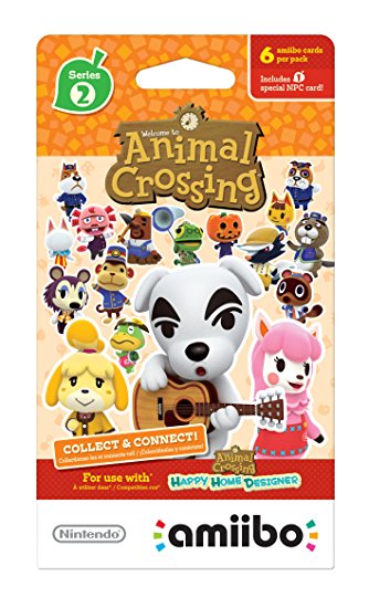 Animal Crossing Cards Series 2 for Nintendo Wii (Pack of 6)