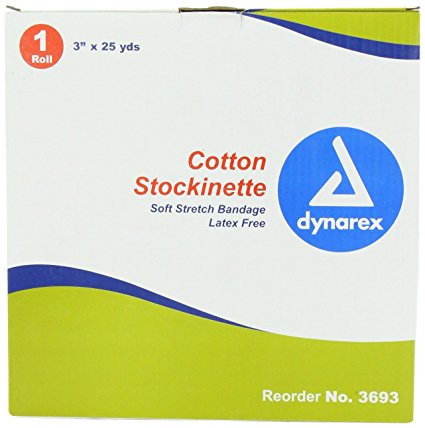 dealmed Dynarex Cotton Stockinette Soft Stretch Bandage