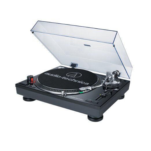 Audio Technica AT-LP120BK-USB Direct-Drive Professional Turntable USB and Analog Black