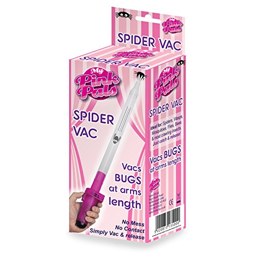 My Pink Pals - Spider Vacuum - Limited Edition - PINK! - Vac's/Sucks up live bugs!! Easily remove spiders from your home without touching them! - UK's Number 1 Spider Catcher Vacuum