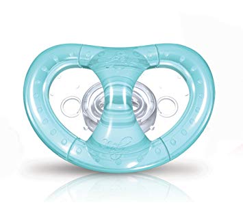 Nuby 2-Pack SoftFlex Orthodontic Pacifiers, Colors May Vary
