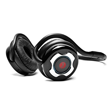 JUSTOP JSound 10 Bluetooth Wireless Stereo Headphones / Headset With Built-in MIC, Bluetooth V2.1 EDR Supports A2DP, Noise Cancellation, Up to 20 Hours Play Time, Handsfree Feature for mobiles, for use with Apple iTouch, iPad, iPhone, HTC, Sony, Nokia, Samsung Galaxy etc.