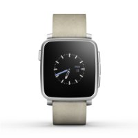 Pebble Time Steel Smartwatch - Silver