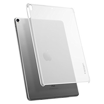 Spigen Thin Fit iPad Pro 10.5 Case Slim Hard Case Compatible with Apple Smart Keyboard and Cover with SF Coated Non Slip Matte Surface for Excellent Grip for Apple iPad Pro 10.5 Inch 2017 - Soft Clear