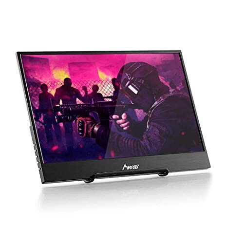 Portable Monitor,MAD GIGA S1 13.3 inch Full HD 1080p HDR IPS Ultra Slim Bright Portable Monitor with 170 degree wide vision,HDMI Input for PS4/PS3/xbox one/xbox360,PC,Macs,laptops,tablets,smart phones