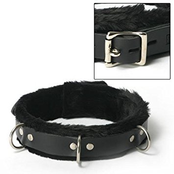 Strict Leather Fur Lined Collar