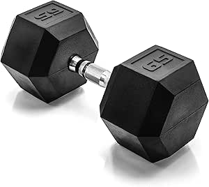 CAP Barbell Coated Hex Dumbbell Weight | Multiple Options