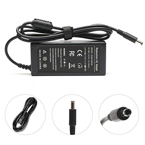 Jeestam 65W Laptop Charger Adapter Replacement for Dell Inspiron 15 3551 3552 3558 5552 5555 5558 7558 7568 5559 Dell Chromebook 13 7310 HK45NM140 LA45NM121 Power Supply Cord